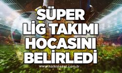 Süper Lig takımı hocasını belirledi..