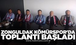 Zonguldak Kömürspor'da toplantı başladı...