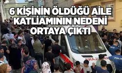 6 kişinin öldüğü aile katliamının nedeni ortaya çıktı