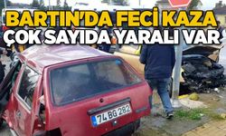 Bartın'da Feci Kaza: İki Araç Çarpıştı, 6 Yaralı