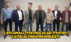 Çaycumalı tiyatrocular tiyatro çatısı altında resmileşti