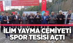 İlim yayma cemiyeti spor tesisi açtı