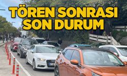 Tören sonrası son durum