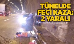 Tünelde feci kaza: 2 yaralı