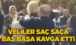 Veliler saç saça baş başa kavga etti