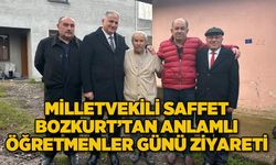 Milletvekili Saffet Bozkurt’tan Anlamlı Öğretmenler Günü Ziyareti