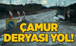 Çamur deryası yol!