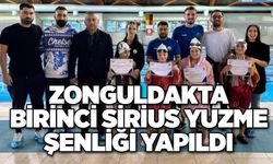 ZONGULDAKTA BİRİNCİ SİRİUS YUZME ŞENLİĞİ YAPILDI