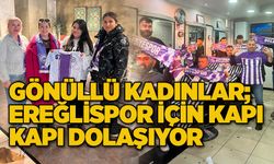 Gönüllü Kadınlar; Ereğlispor İçin Kapı Kapı Dolaşıyor