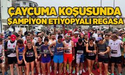 Çaycuma koşusunda şampiyon Etiyopyalı RegAsa