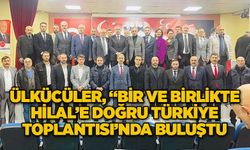 Ülkücüler, “Bir ve birlikte Hilal’e doğru Türkiye Toplantısı’nda buluştu