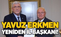 Yavuz Erkmen yeniden İl Başkanı!