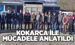 Kokarca ile mücadele anlatıldı