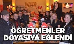 Öğretmenler doyasıya eğlendi