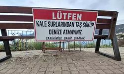 Tarihi Kale surlarını sökmeyin!