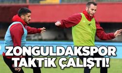 Zonguldakspor taktik çalıştı!