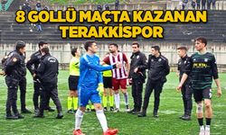 8 gollü maçta kazanan Terakkispor..