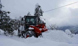 Kastamonu’da 740 köye ulaşımı kar yağışı nedeniyle kapandı