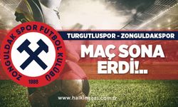 Zonguldakspor-Turgutluspor  maç sona erdi