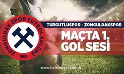 Zonguldakspor-Turgutluspor  maçında gol sesi