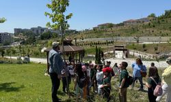Öğrenciler botanik bahçesinde doğayı keşfetti