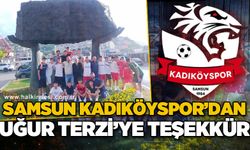 Samsun Kadıköyspor’dan Uğur Terzi’ye teşekkür