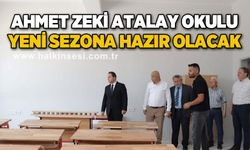 Ahmet Zeki Atalay Okulu yeni sezona hazır olacak