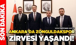 Ankara'da Zonguldakspor zirvesi yaşandı!