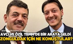 Muammer Avcı ve Mesut Özil TBMM’de bir araya geldiler… Zonguldak için ne konuştular?