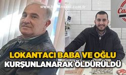 Lokantacı baba ve oğlu öldürüldü