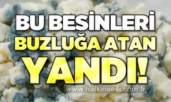 Bu besinleri buzluğa atan yandı!