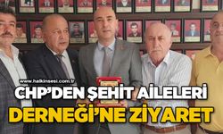 CHP'den Şehit Aileleri Derneği'ne ziyaret