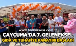 Çaycuma'da 7. Geleneksel Gıda ve Tuhafiye Panayırı coşkusu başladı