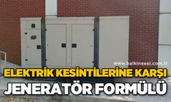 Elektrik kesintilerine karşı jeneratör formülü