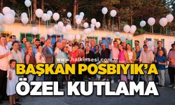 Halil Posbıyık'a özel kutlama