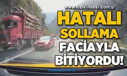 Hatalı sollama faciayla bitiyordu