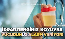 İdrar renginiz koyuysa vücudunuz alarm veriyor!