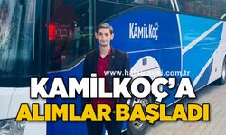 Kamilkoç'a alımlar başladı