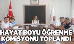 Hayat boyu öğrenme Komisyonu toplandı