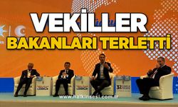 Milletvekilleri bakanları terletti