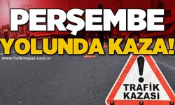 Perşembe yolunda kaza!