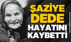 Şaziye Dede hayatını kaybetti