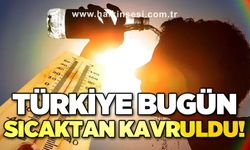 Güneş  adeta Türkiye'yi kavurdu
