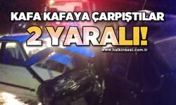 Kafa kafaya çarpıştılar: 2 yaralı