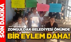 Zonguldak Belediyesi önünde bir eylem daha!