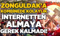 Zonguldak'a kombinede kolaylık: İnternetten almaya gerek kalmadı