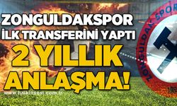 Zonguldakspor ilk transferini yaptı: 2 yıllık anlaşma!