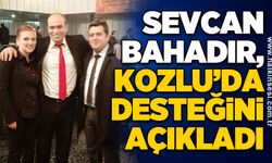 Sevcan Bahadır, Kozlu’da desteğini açıkladı