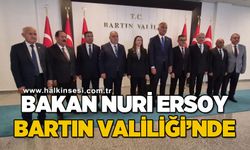 Bakan Ersoy Bartın'da