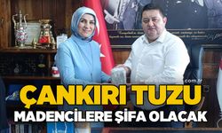Çankırı Tuzu maden işçilerine şifa olacak